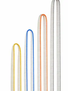 4 Sizes/Colors for Sewn Dyneema Sling Nylon Webbing Loop Anchor Climbing Gear