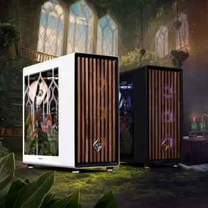 Ironside Computers Eden's Veil PC Case - Botanical Design ATX Mid-Tower