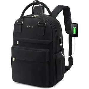 Lovevook Backpack Purses for Women,Vintage Women Teacher Laptop Backpack Nurse Bag, Multi-Function Work Travel Daypacks College Book Bag with USB Port