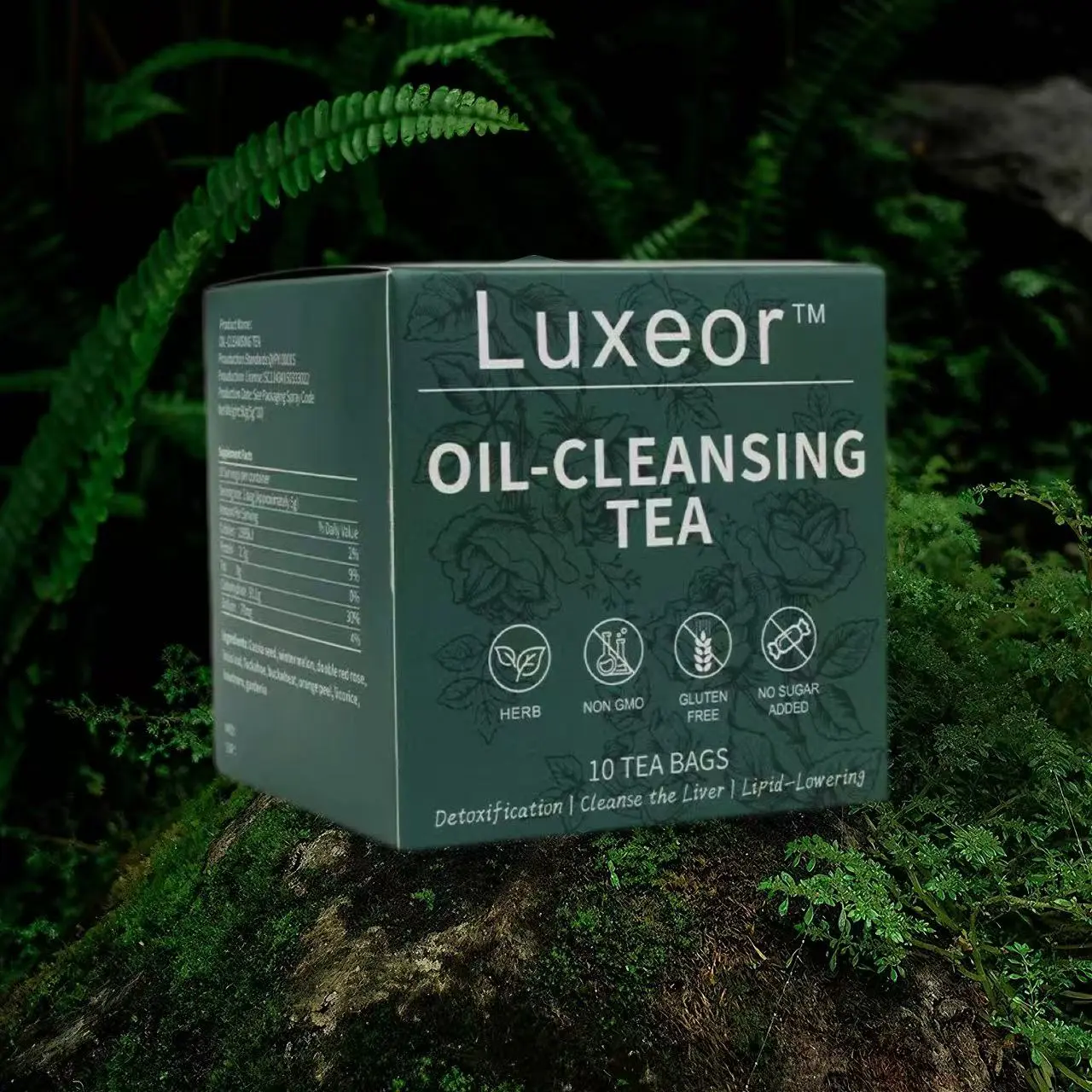 Caffeine-Free Winter Melon Natural Herbal Tea Bags - Wellness Tea Blend with Lotus Leaf, Rose Flavors & Gentle Essence for Detox, Cleansing & Health Support