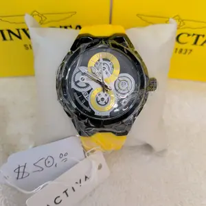 Activa X INVICTA Drift Unisex - 44mm ( CALIDAD SUIZA ) Water Resistente Correa de Silicón Movimiento QUARTZ / Gran Oportunidad /