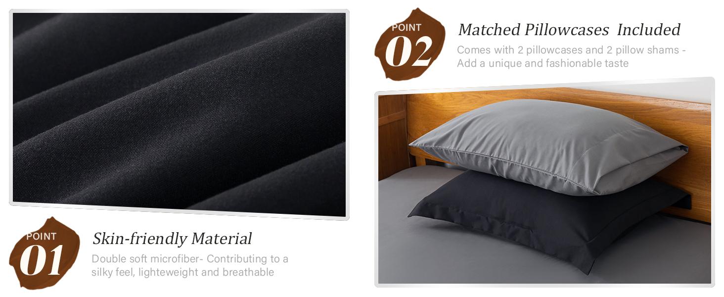 Cosybay Premium Queen Size Comforter Set 7pcs, All Season Quilted Down Alternative Duvet Insert Lightweight Breathable Reversible Design Luxury Hotel Warm Comforter with Anti-Clump Tech & 4 Tabs,Flat sheet,Fitted Sheet,Pillowcases,gift for christmas Cosybay Premium Queen Size Comforter Set 7pcs, All Season Quilted Down Alternative Duvet Insert Lightweight Breathable Reversible Design Luxury Hotel Warm Comforter with Anti-Clump Tech & 4 Tabs,Flat sheet,Fitted Sheet,Pillowcases,gift for christmas