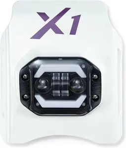 MACFOX EBike Lights for Night Riding, IP65 Waterproof Bicycle Headlight, for Commuters Adults and Children White