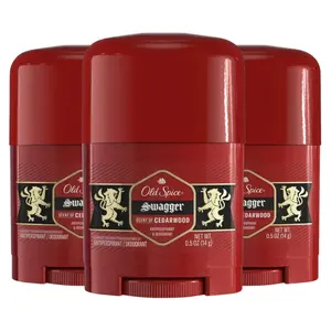 Old Spice Antiperspirant & Deodorant, Swagger Scent of Cedarwood, 0.5oz - 3 Pack