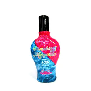 Tan Asz U Double Shot Strawberry Margarita 400X Advanced Bronzer – 7.5 oz Ultra-Dark Tanning Formula