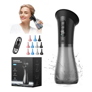 Electric Ear Wax Removal Tool, Hydraulic Rinse System with Waste Recovery and Temperature Sensor, Home Ear Care Kit for Adults