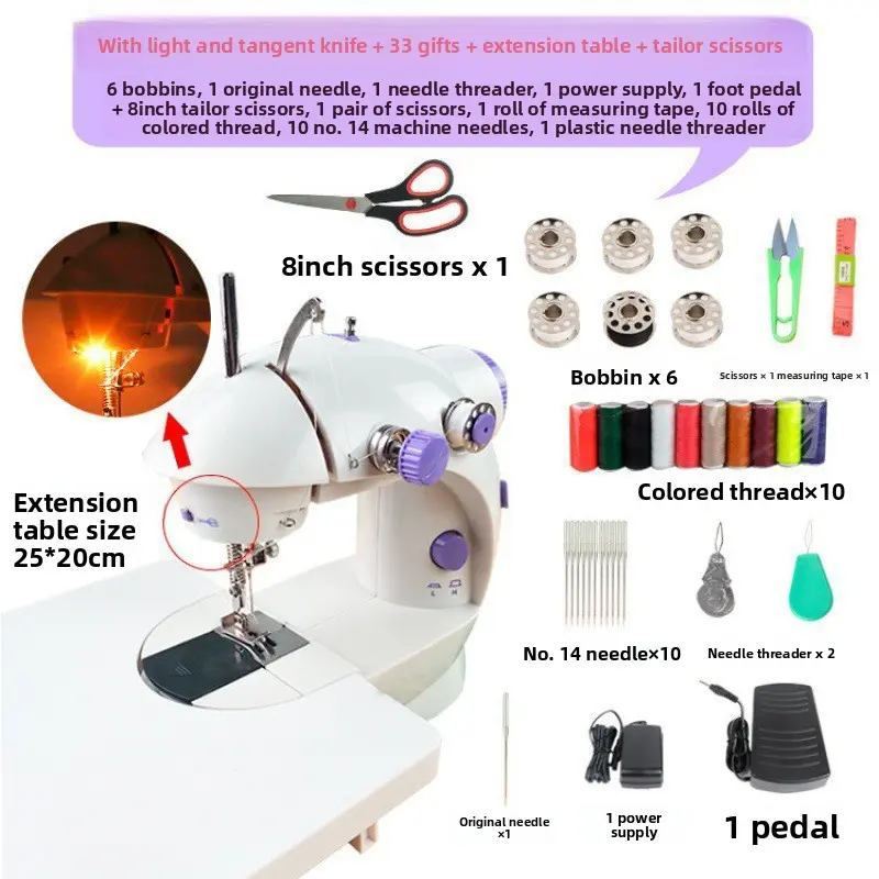 Package (with lights + 33 free gifts + extension t