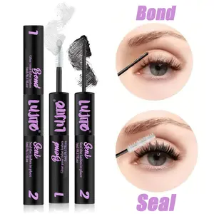 Waterproof Eyelash Bond and Seal 10ML, 2-In-1 Adhesive for Perfect Makeup, Strong Hold for Women and Girls, Long-Lasting Lashes