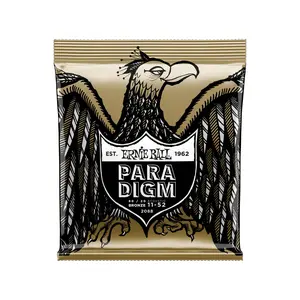 Ernie Ball Paradigm Light 80/20 Bronze Acoustic Guitar Strings - 11-52 Gauge