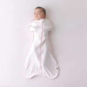 Swaddle Bag in Small Sakura Stripe 0.5