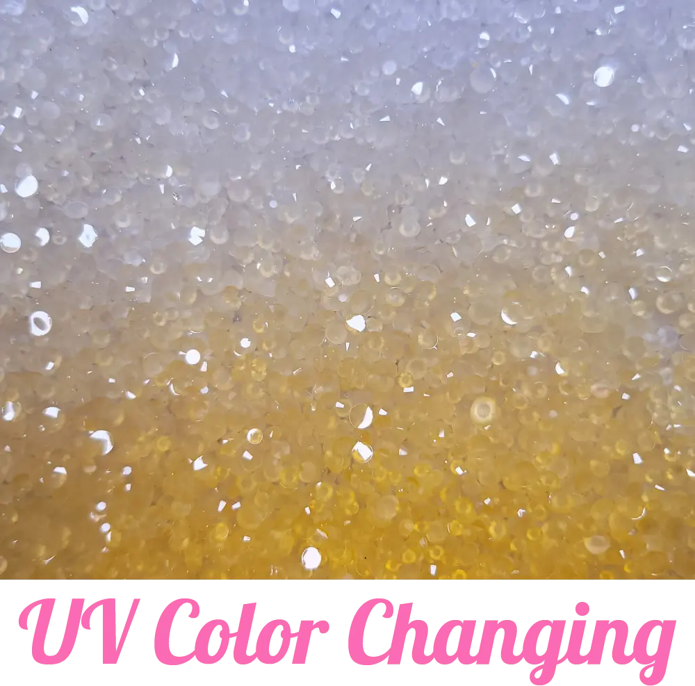 UV Color Changing Resin Rhinestones | 3mm, 4mm, 5mm mix