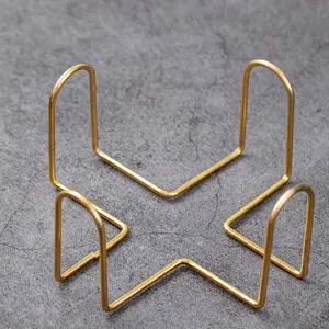 1pc Metal Coaster Holder, Coaster Rack, Ceramic Cup Coaster, Cup Iron Frame Tray, Metal Coaster Holder, Fits Both Round and Square Coasters, Bathroom Organizers & Storage, Utility Racks