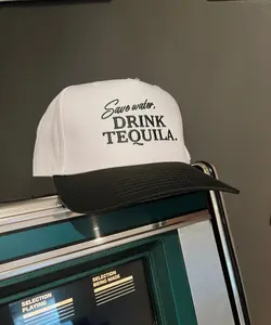 Save Water, Drink Tequila Embroidered Trucker Hat
