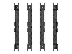 Black Panel Clips - Set of 12