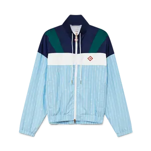 CASABLANCA Pinstripe Nylon Track Jacket Womens Apparel