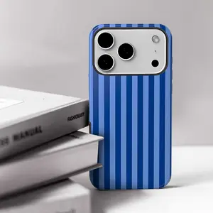 Personalized Aesthetic Striped Touch Smartphone Case - Durable Protection Cover for iPhone 11,12,13,14,15,16,17,17 Pro,17 Pro Max & Cellphone Devices, Stylish Mobile Tech Accessories, Phone Accessories