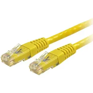 StarTech 8 FT YELLOW MOLDED CAT6 UTP PATCH CABLE - ETL VERIFIED