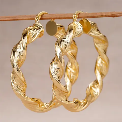 Vintage Hoop Earrings, Fashionable Jewelry Accessories for Women for Party, Stylish Jewelry, Daily Clothing Decor, Trendy All-match & Exquisite Jewelry for Birthday Gift