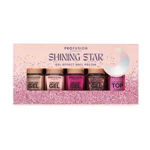 Shining Star Gel Effect Nail Polish Set