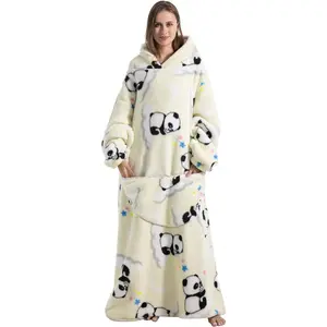 Blanket Hoodie Extra Long Womens Blanket Hoodie Long Big Blanket Hoodie Wearable Blanket Hoodie