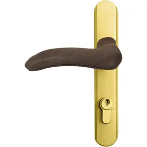 for Hot Door Handles:  PCS Door Handle Covers, AntiScald Door Handle Cover, Door Knob Protector for Hot and Cold Doors (Pack Brown)