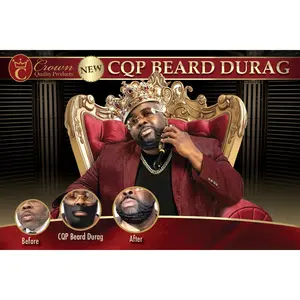 CQP Super Silky Beard Stocking Mask - Lightweight & Breathable Material, Form-Fitting Design, One Size Fits All, Machine Washable, Ideal for Grooming & Comfort