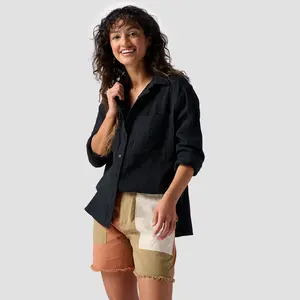Backcountry Cotton Gauze Long-Sleeve Button-Down - Women's