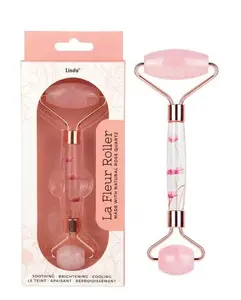 Rose Quartz Facial Stone Roller