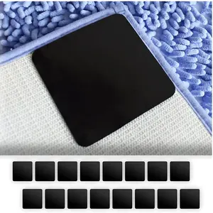 16-Piece Carpet Gripper Set, Non-Slip Rug Pads for Hardwood & Tile Floors, Reusable & Washable, Dual-Sided Adhesive, Keeps Edges Flat