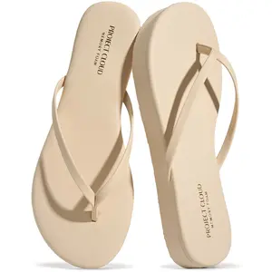 Project Cloud Women's | Summer Thong Sandals for Women 2026 | Girls' Casual Walking Footwear | Memory Foam | Lightweight | Non-Slip - Elevation