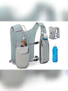 New Outdoor Cycling Backpack for Running and Fitness, Casual Plain Design for All Seasons, Water Bladder Compatible Bike Backpack