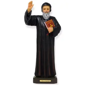 San Charbel 12" inches Tall Santo Estatua St Saint Charbel Brand New  Religious Decor Ornaments Lebanon