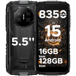 DOOGEE Fire 3 Pro Rugged Phone Unlocked,16GB+128GB/2TB Octa-Core Rugged Smartphone,8350mAh/18W,5.5"HD+ IPS Gaming Phones,16MP Camera,Android 15,IP68/IP69K Waterproof Phone,Widevine L1/NFC/Face ID/GPS