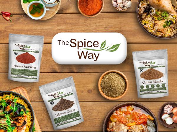The Spice Way Italian Seasoning - Gluten Free Herbal Blend with Basil, Oregano & Red Peppercorn