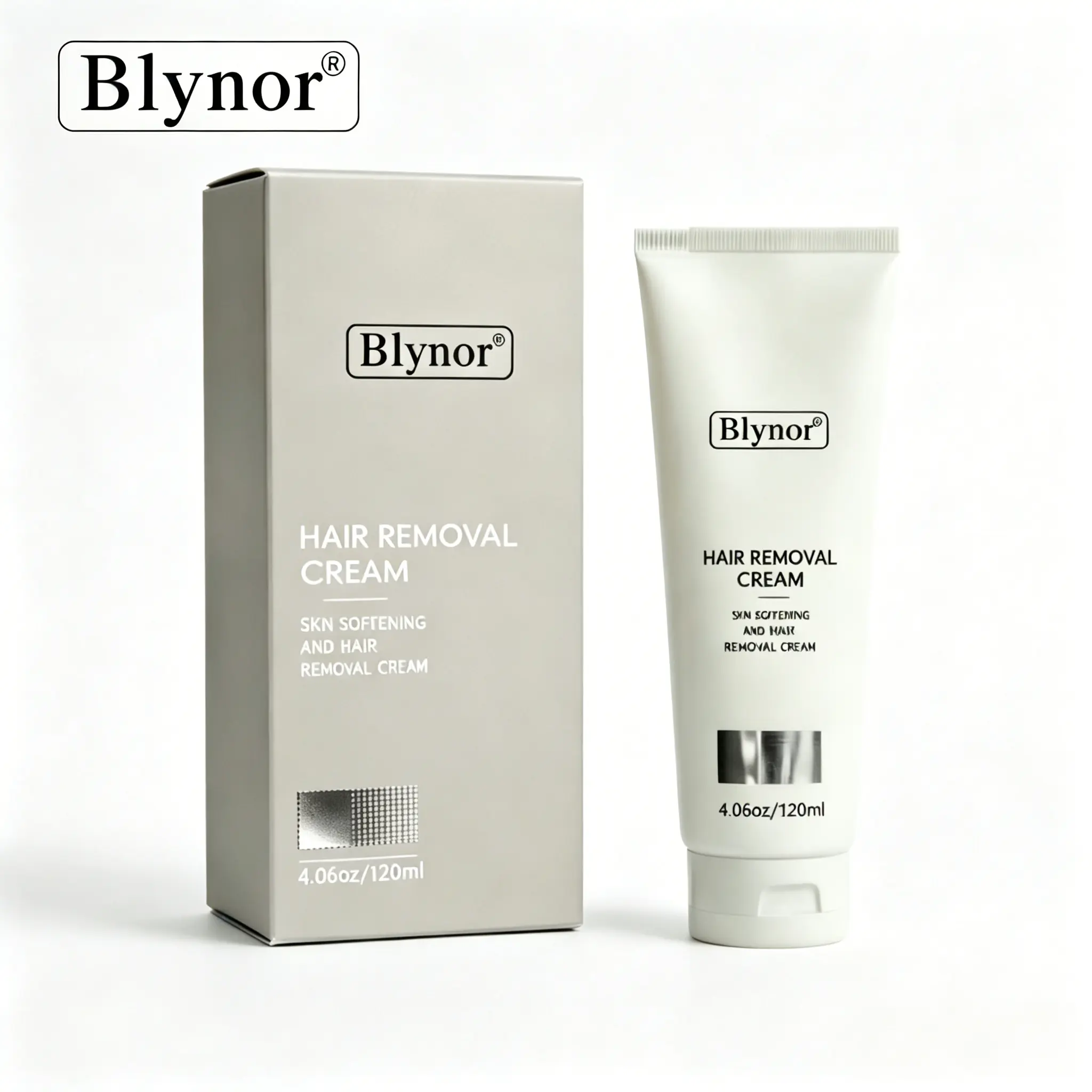 Gentle Hair Removal Cream with Aloe Vera for Sensitive Skin, Moisturizing Formula for Long-Lasting Smoothness on Legs & Arms - 120ml