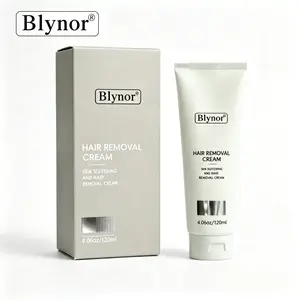 Blynor 120ml Aloe Vera-Infused Hair Removal Cream - Gentle, Non-Irritating, Painless, Moisturizing - for Armpit, Legs - All Skin Types Beauty & Personal Care Item