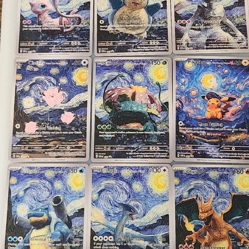 van gogh pokemon cards set The Rare Van Gogh Pokmon Card That Shook the World