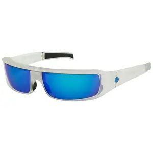 POPTICALS, POPSIGN, Polarized Sunglasses, Matte Frame, Gray Lens, Blue Mirror
