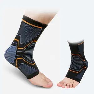 Sports ankle protection plus pressure ankle protection anti-sprain running breathable foot protection ankle belt roller skating ankle protection Warm Compression
