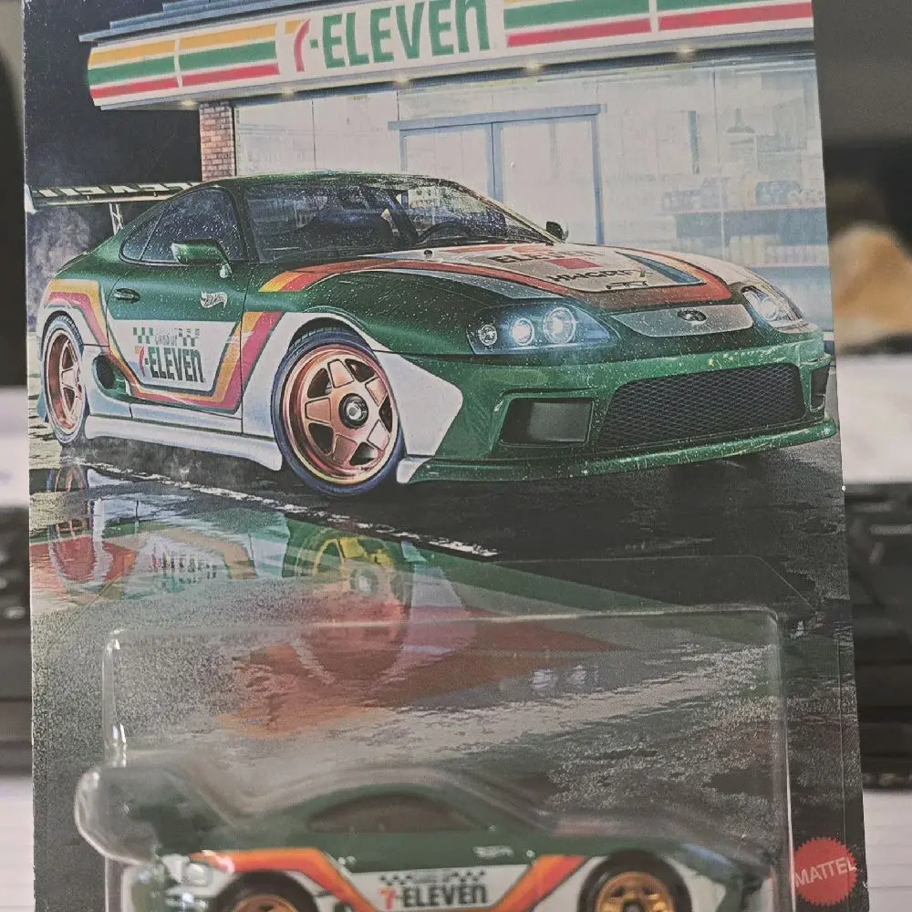 7-11 x Hot Wheels Supra Diecast Model Car, Collectible Entertainment Toy