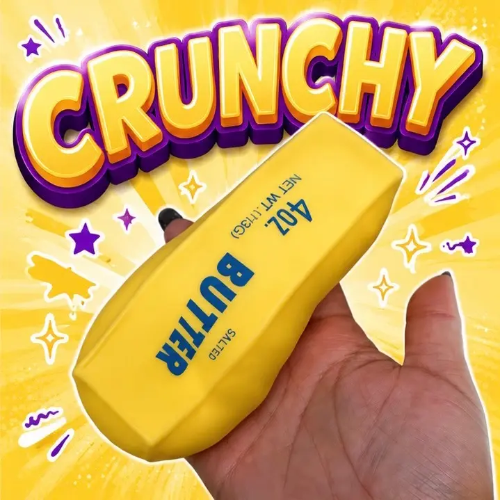 Crunchy Butter Squishy – Satisfying Texture & ASMR Fun