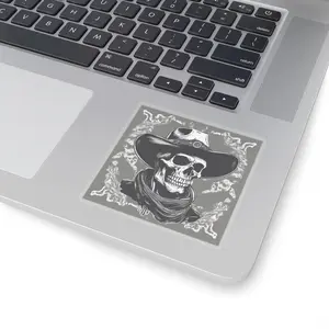 Dearly Departed Cowboy Stickers