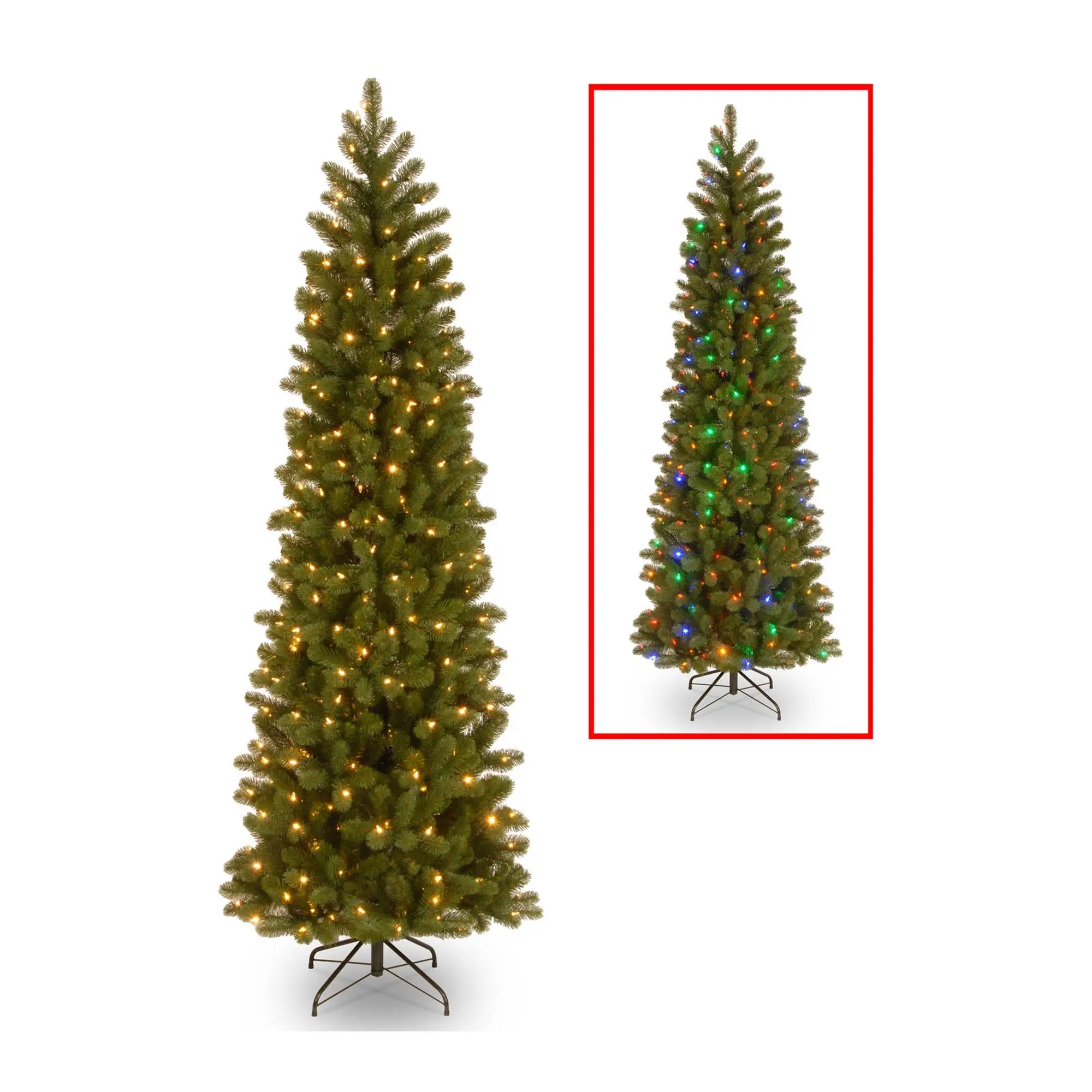 National Tree Company 6.5' Downswept Douglas Pencil Slim Fir