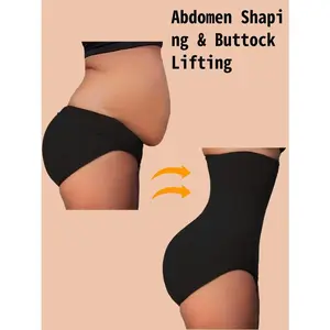 1pc-WaistTummyControlShapewearPantiesWomen-SlimmingWaistTrainer,ButtLifter&BodyShaperUnderwearWomenswearCompression