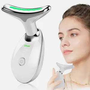 Face Sculpting Tool, Neck and Face Massager, Portable 3 in 1 Facial Device for Daily Skin Care, White