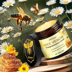 Bee Venom Skin Care Cream, Skin Improvement Cream, Natural Ingredients Body Care Moisturizer, Gentle Nourishing Skin Care Product for Women & Men