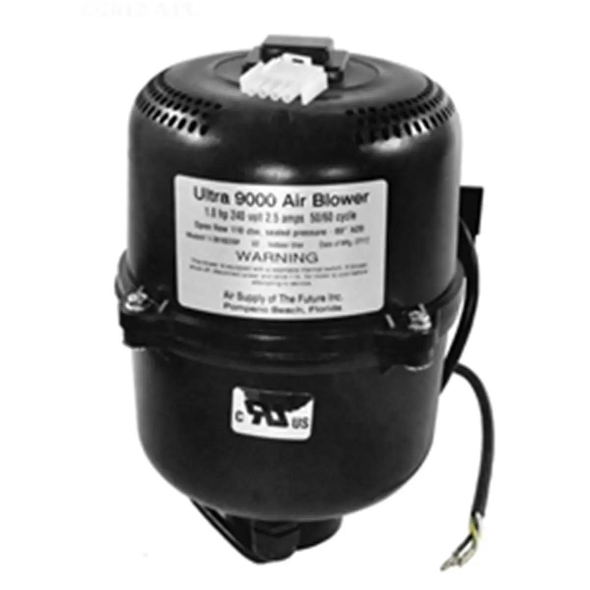 CRD Spa Blower, 1 HP High-Power Unit for Swimming Pools and Spas, 240V for Sports and Outdoors Use, Sports And Outdoor Use, Corded, Portable Unit, Spa/Pool Blow