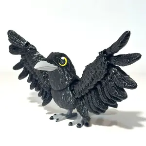 Flexi Crow - 3D Printed Articulating Figure