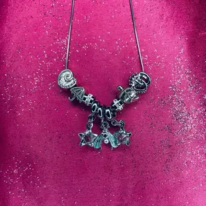 Amariah. Charm necklace meaning promised by God.