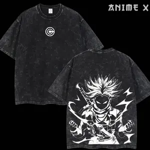 Retro Vintage Limited Trunks DBZ - Dragon Ball Unisex Anime T-shirt, Soft Cotton Tee, Trendy Cartoon Graphic Shirt WAC JP3
